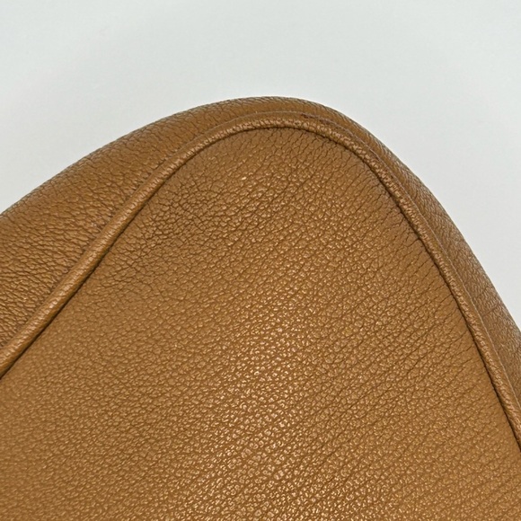 Salvatore Ferragamo Leather Shoulder Bag with Silver Buckle - Picture 9 of 15